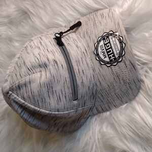 Huge clothing Co of Brooklyn Brooks Queens Harlem snapback cap front zip pocket